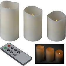 LED KAARSENSET 3PCS ()